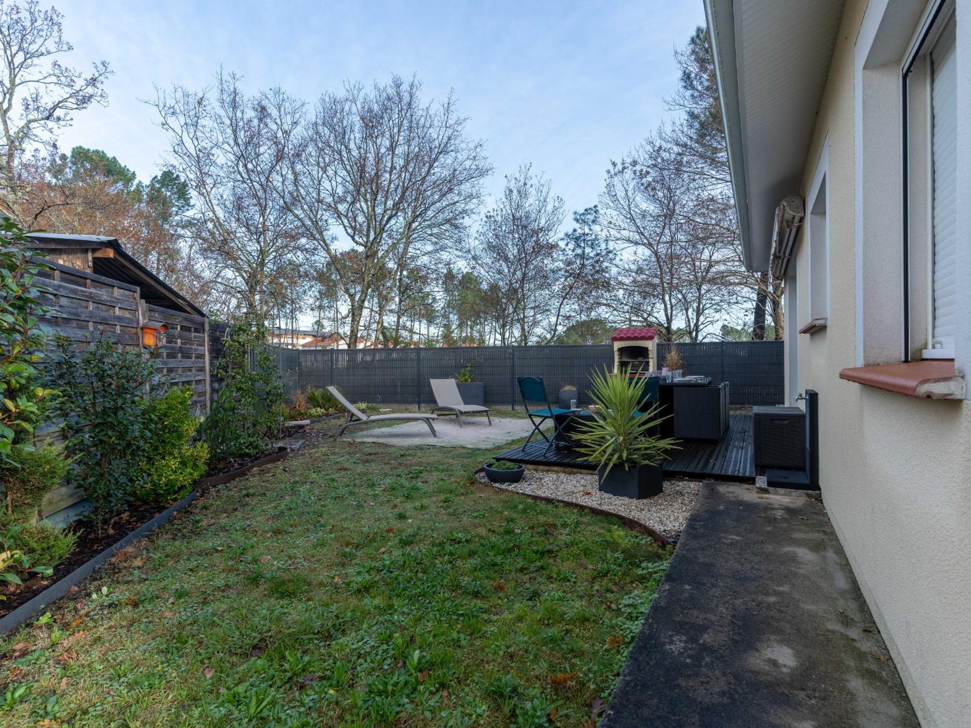 Maison Moderne 3* Avec Jardin Et Clim A Biscarrosse Bourg - Pres Des Pistes Cyclables Et Plages - Fr-1-319-533 Villa Exterior photo